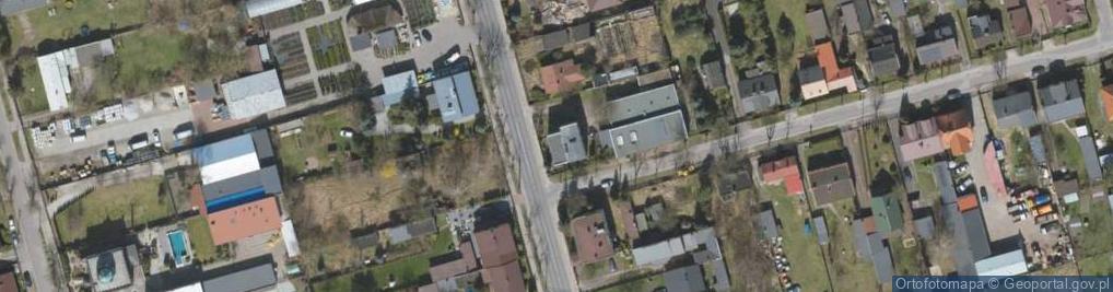 Zdjęcie satelitarne Szczęśliwa ul.