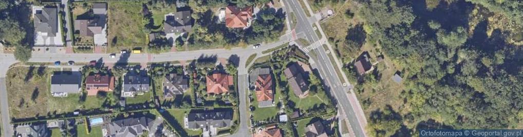 Zdjęcie satelitarne Szuwarów ul.