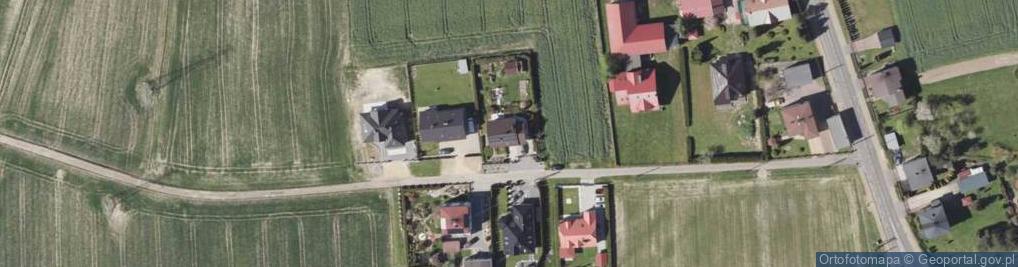 Zdjęcie satelitarne Szkatuły Leona, ks. ul.