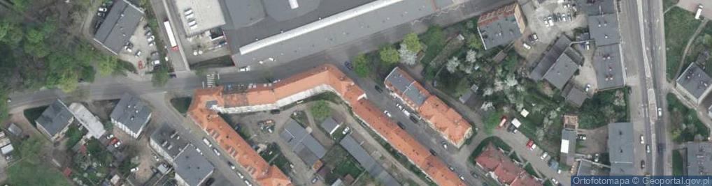 Zdjęcie satelitarne Szlifierska ul.