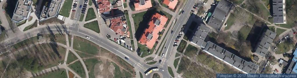 Zdjęcie satelitarne Szczęśliwicka ul.