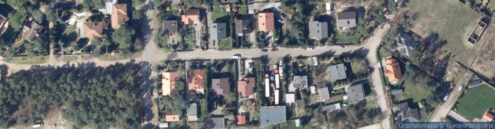 Zdjęcie satelitarne Szpalerowa ul.