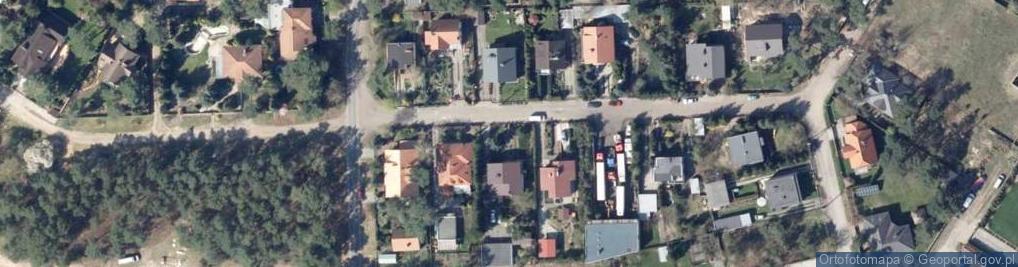 Zdjęcie satelitarne Szpalerowa ul.