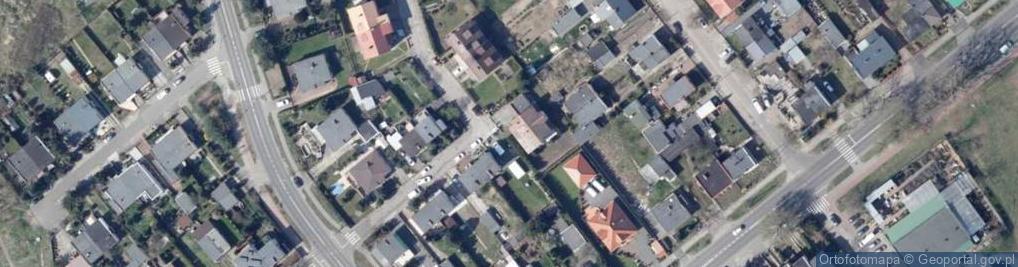 Zdjęcie satelitarne Szuwarowa ul.