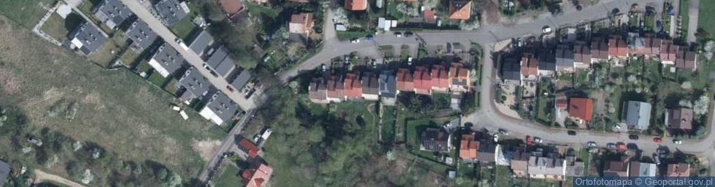 Zdjęcie satelitarne Szarych Szeregów ul.