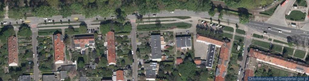 Zdjęcie satelitarne Szanieckiego Jana ul.