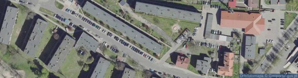 Zdjęcie satelitarne Szprotawska ul.