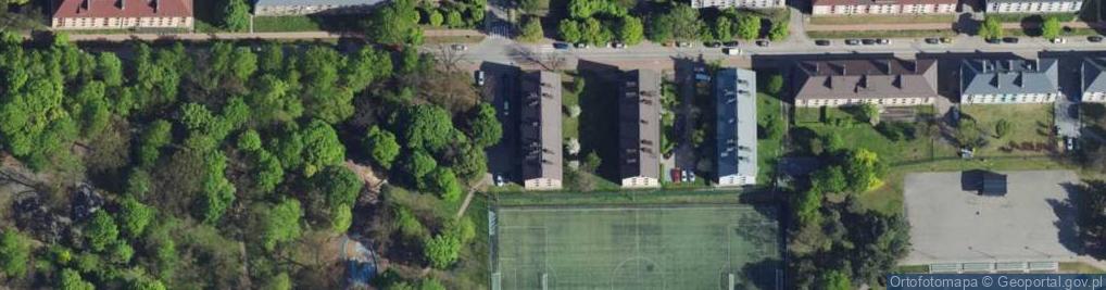 Zdjęcie satelitarne Szymańskiego Franciszka ul.