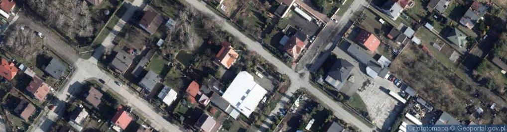 Zdjęcie satelitarne Szkudlarska ul.