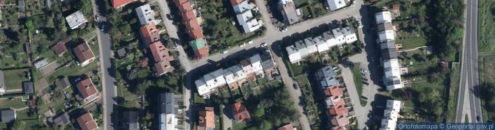 Zdjęcie satelitarne Szafirowa ul.