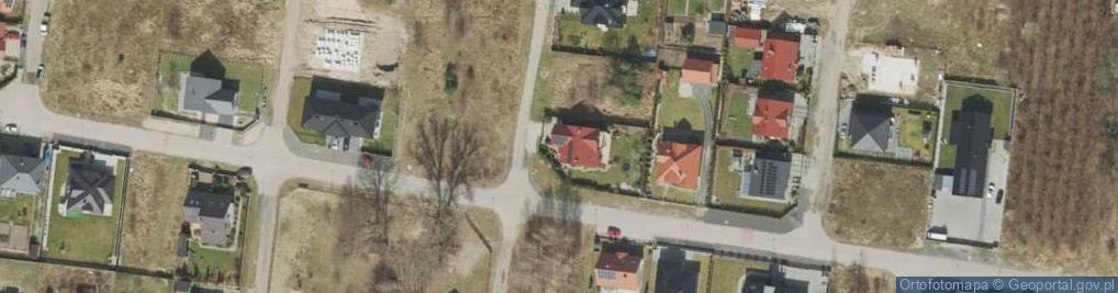 Zdjęcie satelitarne Szkarłatna ul.
