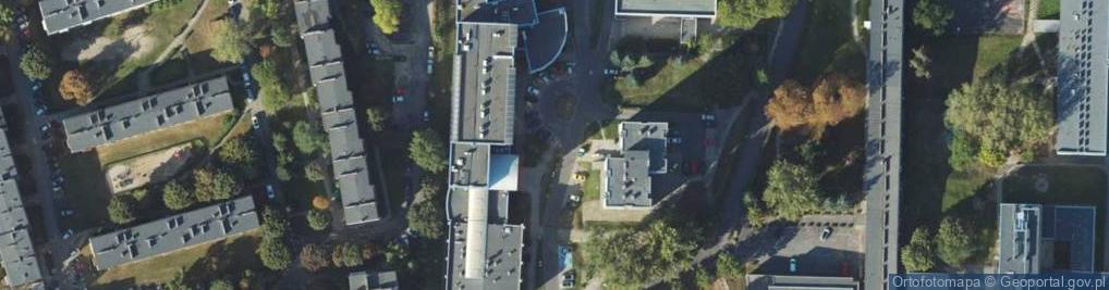 Zdjęcie satelitarne Szafrana Zygmunta, prof. ul.