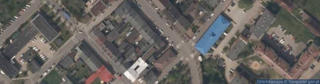 Zdjęcie satelitarne Szeroka ul.