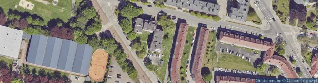 Zdjęcie satelitarne Tarnogórska ul.