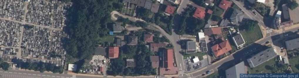 Zdjęcie satelitarne Targowa ul.