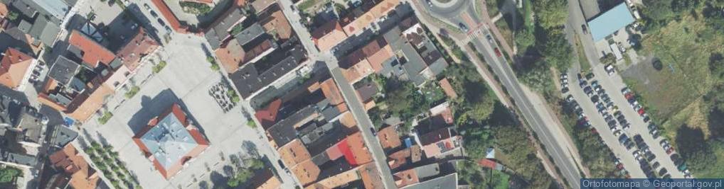Zdjęcie satelitarne Targowa ul.