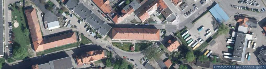 Zdjęcie satelitarne Targowa ul.