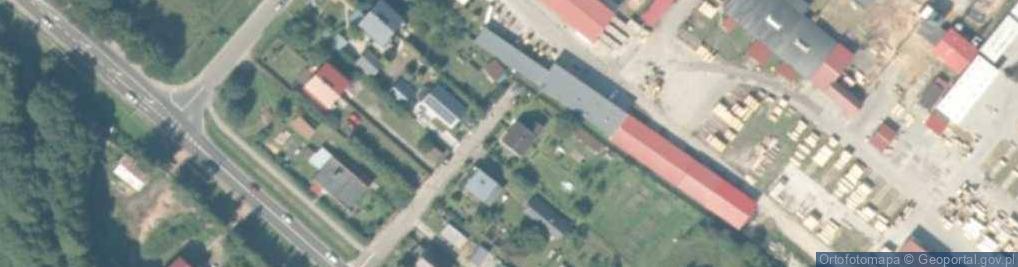 Zdjęcie satelitarne Tartaczna ul.