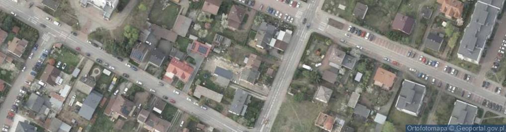 Zdjęcie satelitarne Tartaczna ul.