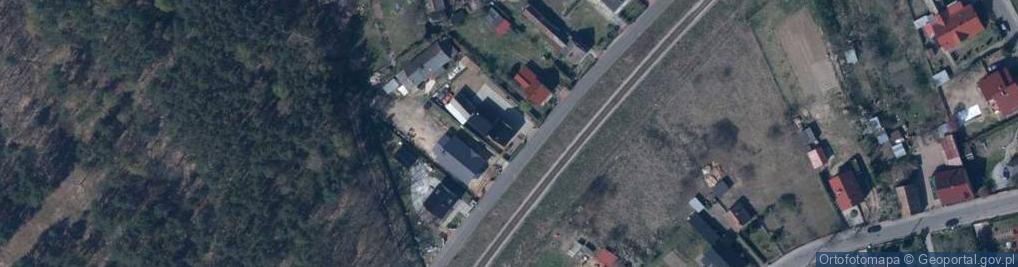 Zdjęcie satelitarne Tama Kolejowa ul.