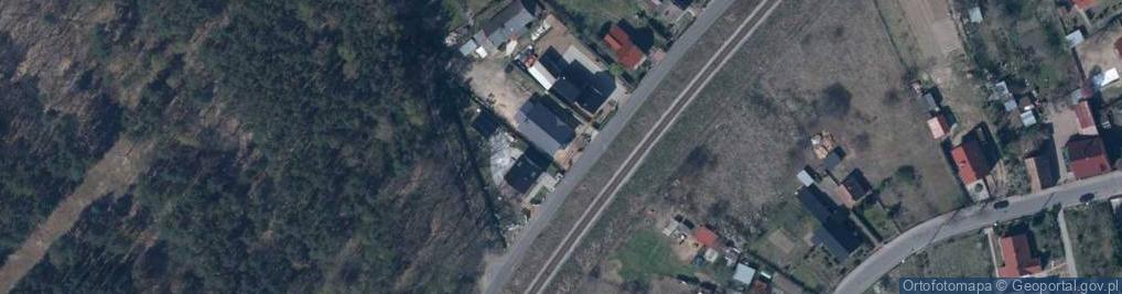 Zdjęcie satelitarne Tama Kolejowa ul.