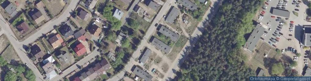Zdjęcie satelitarne Taczanowskiego Ksawerego ul.