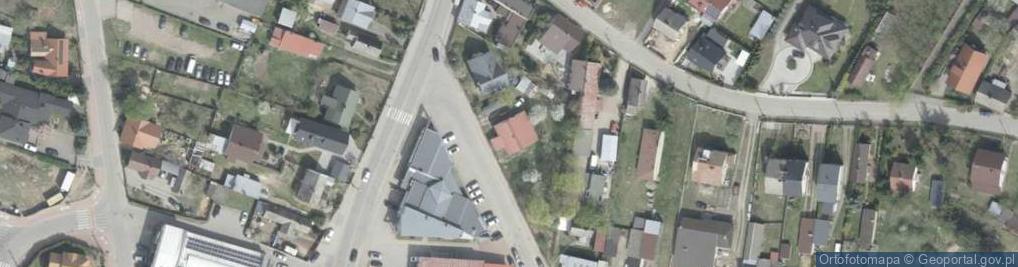 Zdjęcie satelitarne Targowa ul.