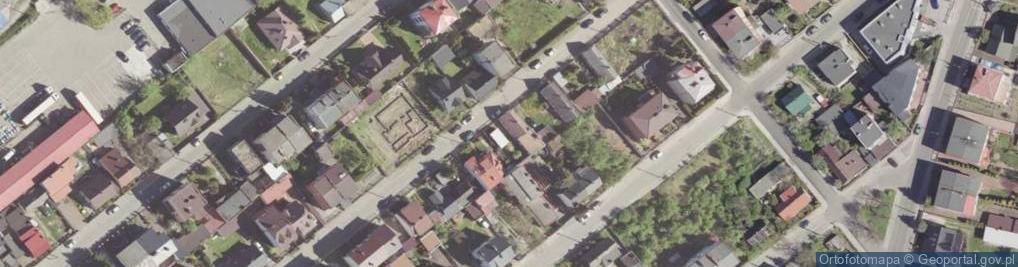 Zdjęcie satelitarne Tadeuszowska ul.
