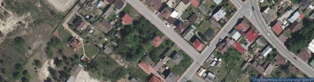 Zdjęcie satelitarne Targowa ul.