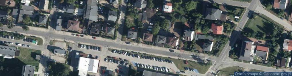 Zdjęcie satelitarne Targowa ul.