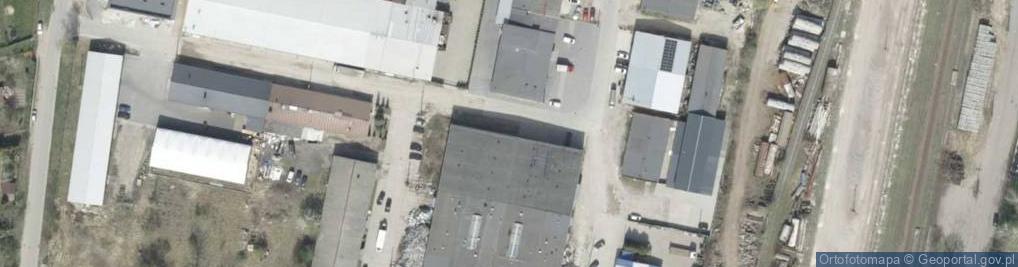 Zdjęcie satelitarne Tartaczna ul.