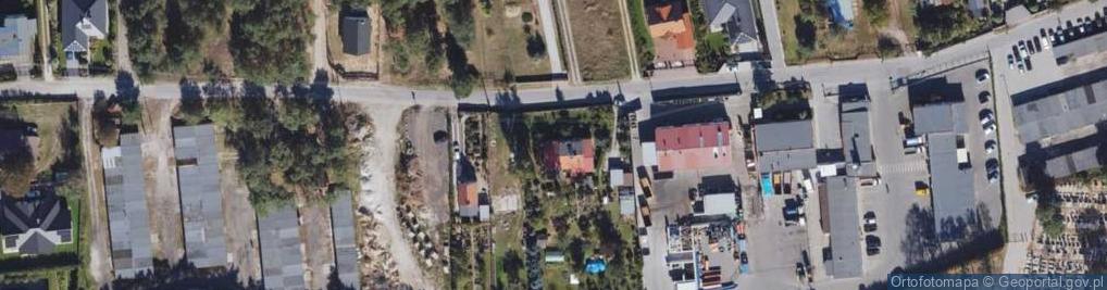 Zdjęcie satelitarne Targowa ul.