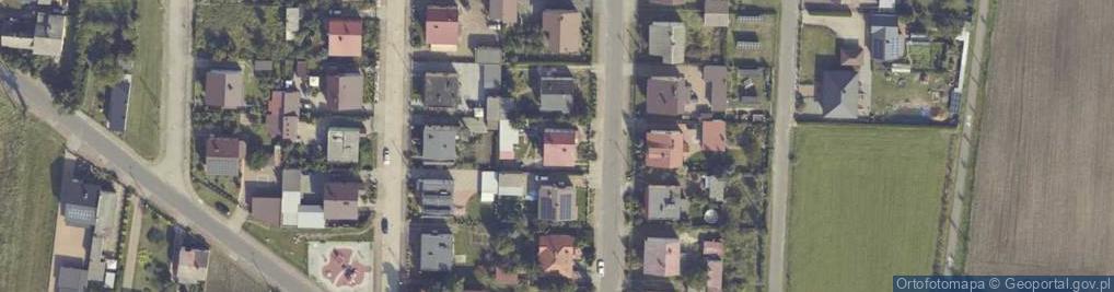 Zdjęcie satelitarne Taczanowskiego, gen. ul.
