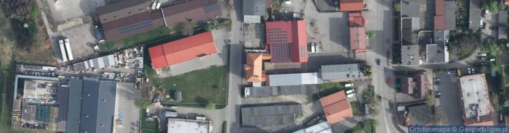 Zdjęcie satelitarne Targowa ul.