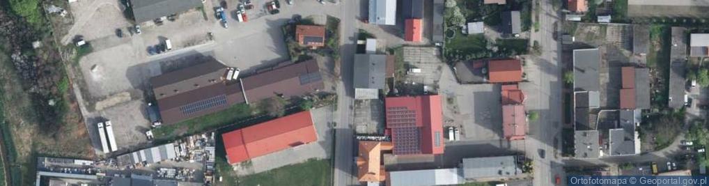 Zdjęcie satelitarne Targowa ul.