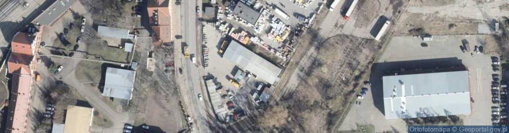 Zdjęcie satelitarne Tama Pomorzańska ul.