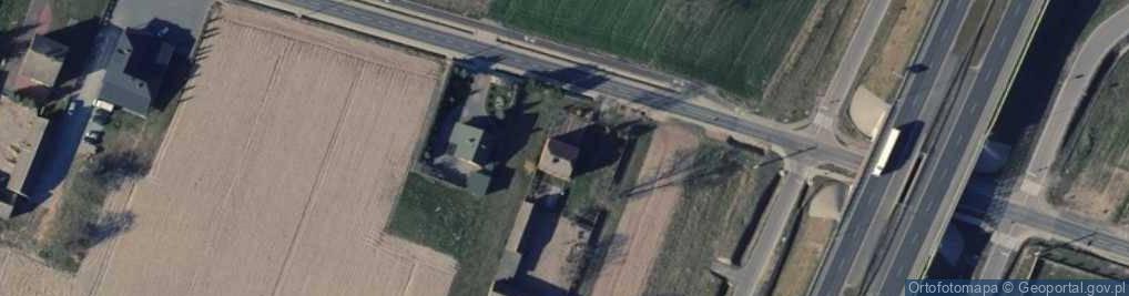 Zdjęcie satelitarne Taczów ul.