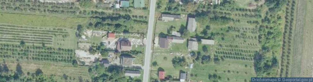Zdjęcie satelitarne Tadeuszów ul.