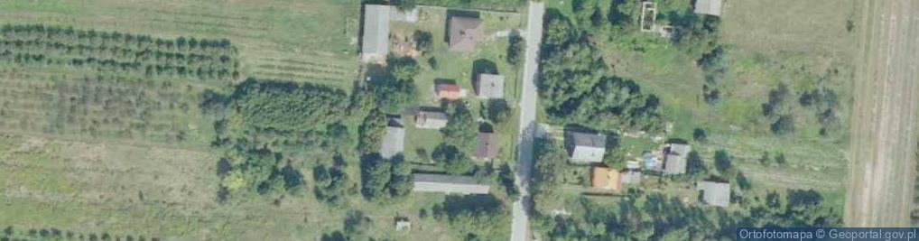 Zdjęcie satelitarne Tadeuszów ul.