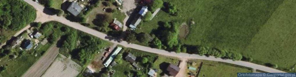 Zdjęcie satelitarne Tańsk-Grzymki ul.