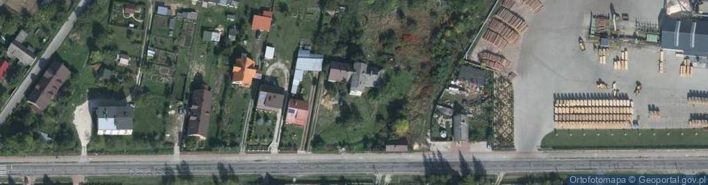 Zdjęcie satelitarne Tartak Długi Kąt ul.