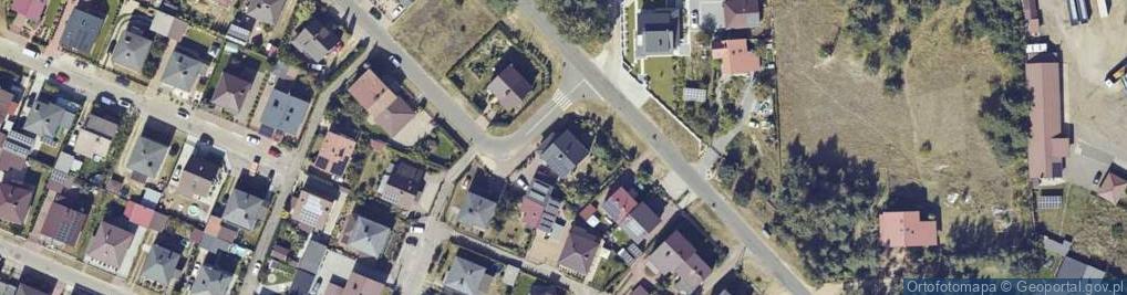 Zdjęcie satelitarne Targowa ul.