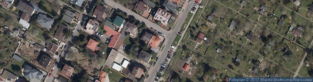 Zdjęcie satelitarne Tapicerska ul.