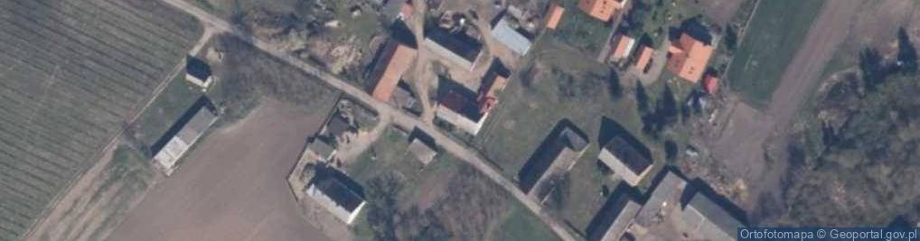 Zdjęcie satelitarne Tchórzno ul.