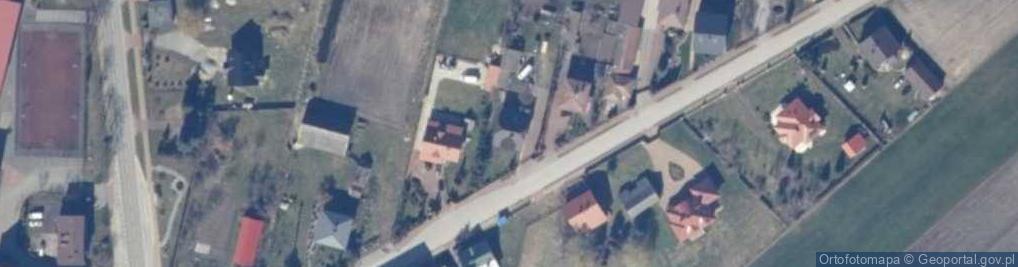 Zdjęcie satelitarne Tczów ul.