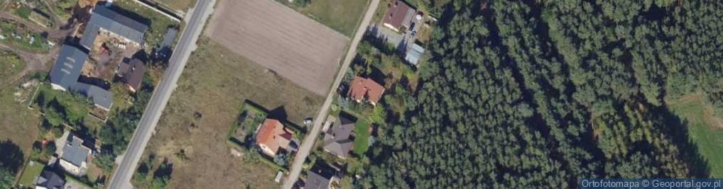 Zdjęcie satelitarne Tęczowa ul.
