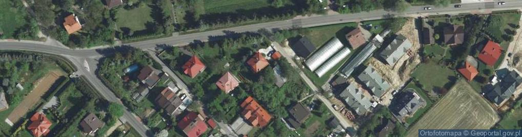 Zdjęcie satelitarne Tęczowe Wzgórze ul.