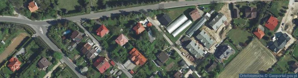 Zdjęcie satelitarne Tęczowe Wzgórze ul.