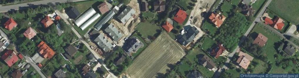 Zdjęcie satelitarne Tęczowe Wzgórze ul.