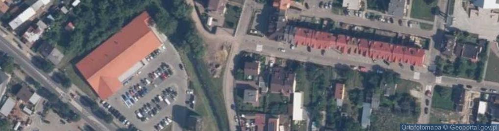 Zdjęcie satelitarne Termalna ul.